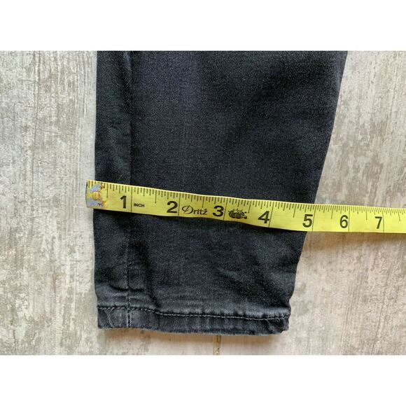 Zara Woman Premium Collection Black Skinny Jeans Denim Stretch High Rise US 6 - Picture 3 of 7